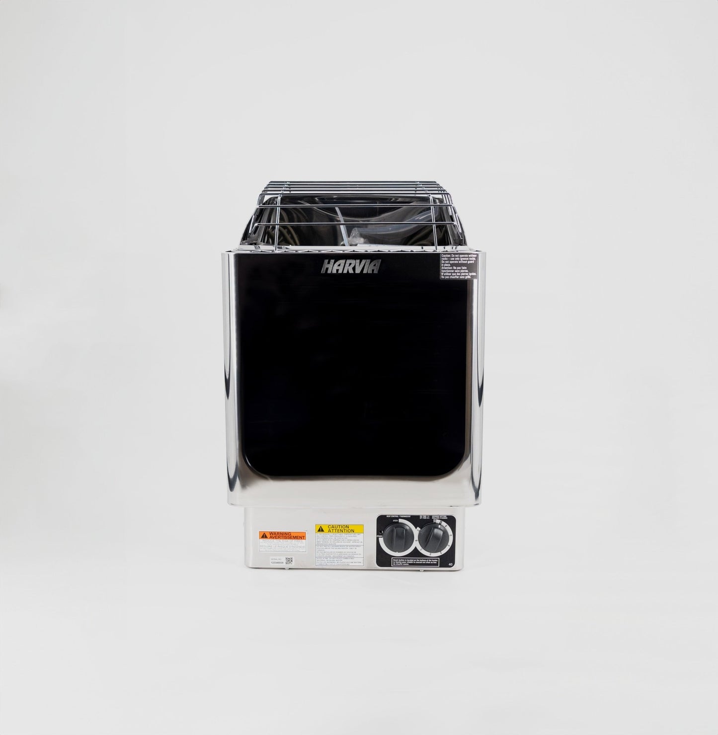 Harvia KIP Series Stainless Steel Sauna Heater with Built - In Time & Temperature Controls - Biohack Your Sauna