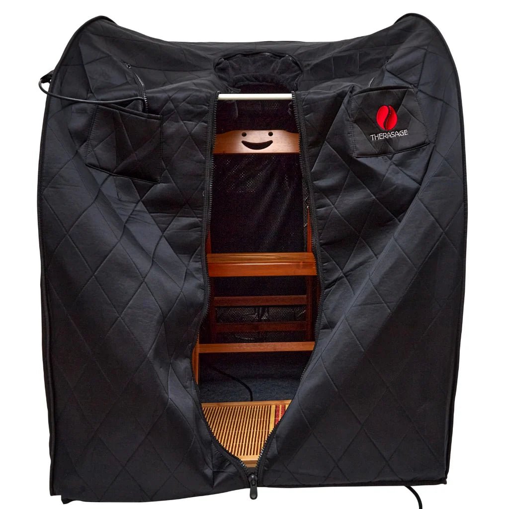 Thera360 Plus Portable Infrared Sauna – Black - Biohack Your Sauna